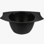 Dewal Чаша для краски черная с резинкой на дне, 280мл JPP0585