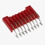 Насадка 3мм Attachment comb насадка красная метал. (1233-7100)