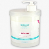 Domix Green Бальзам для окрашенных волос 1л с маслом ши в банке с дозатором