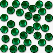 Swarovski Стразы Emerald ss 3, 50шт изумрудные