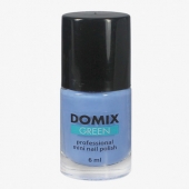 Domix Green Лак для ногтей 3047 голубой, эмаль, 6мл