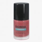 Domix Green Лак для ногтей 3534 красно-бежевая, эмаль, 6мл