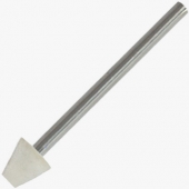 Насадка керамическая KE-92 white усеченный конус d6mm (гель,акрил, педикюр, маникюр)