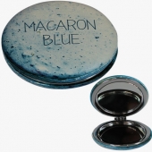 Dewal Beauty Зеркало карманное голубое "Макарони" арт.PMP-2622