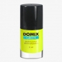 Domix Green Лак для ногтей 7638 неоновый желтый, эмаль, 6мл