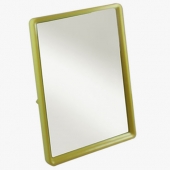 Dewal Beauty Зеркало настольное, желтая оправа 15*20см арт. MR28