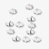Swarovski Стразы серебряные Crystal Цветочек d2,5mm, 20шт Австрия