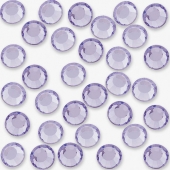 Swarovski Стразы Violet ss3, 50шт светло-фиолетовые