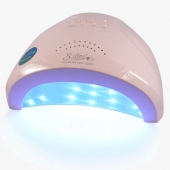 UV+LED Лампа 48Вт/24Вт SUNone розовая (120с от сенсора бережная сушка, 60с,30c и 5с)